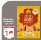Glückskekse im Angebot bei GLOBUS in Oberhausen Glückskekse Angebote von Kaiserpalast bei GLOBUS Oberhausen für 1,99 €