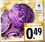 Deutscher Rotkohl Kl. I bei EDEKA im Biebertal Prospekt für 0,49 €