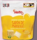 Lessive Capsules Savon de Marseille X30 - NETTO en promo chez Netto Houilles à 2,29 €
