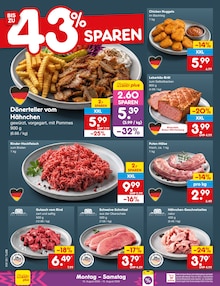 Rindfleisch im aktuellen Netto Marken-Discount Prospekt (Reutlingen) Rindfleisch im Netto Marken-Discount Prospekt "Aktuelle Angebote" mit 77 Seiten (Reutlingen)