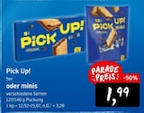 Konsum Dresden - Pick Up! oder minis Angebot im Prospekt Pick Up! oder minis bei Konsum im Dresden Prospekt für 1,99 €