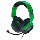 KRAKEN V4 X Minecraft Edition Gaming Headset - kabelgebunden von RAZER für 109,99 € bei MediaMarkt Saturn im Angebot KRAKEN V4 X Minecraft Edition Gaming Headset - kabelgebunden von RAZER im aktuellen MediaMarkt Saturn Prospekt