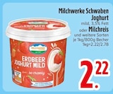 Joghurt mild Angebote von Milchwerke Schwaben bei EDEKA Straubing für 2,22 €