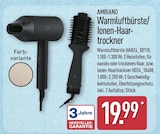Warmluftbürste/Ionen-Haartrockner von Ambiano für 19,99 € bei ALDI Nord im Angebot Warmluftbürste/Ionen-Haartrockner von Ambiano im aktuellen ALDI Nord Prospekt