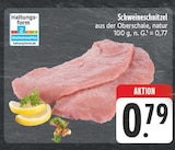 Schweineschnitzel Angebote bei E center Nürnberg für 0,79 €