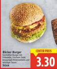 Bäcker Burger für 3,30 € bei E center im Angebot Bäcker Burger im aktuellen E center Prospekt
