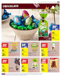 Prix et réduction Haribo dans le prospectus Carrefour Market en cours Offre Haribo dans le catalogue Carrefour Market du moment à la page 21