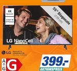 Nanocell TV 55NANO8276TB im Angebot bei expert Gröblinghoff in Neuss Nanocell TV 55NANO8276TB Angebote von LG bei expert Gröblinghoff Neuss für 399,00 €