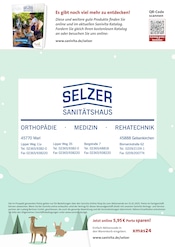 Aktueller Selzer GmbH Sanitätshaus/Tech. Orthopädie Prospekt mit Dusche, "Schenken Sie Gesundheit!", Seite 6