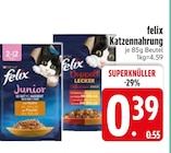 Aktuelles Junior Katzenfutter Angebot bei EDEKA in Augsburg ab 0,39 €