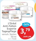 Anti-Falten Experte Tagespflege von L'Oréal im aktuellen budni Prospekt