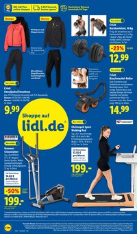 Hanteln im aktuellen Lidl Prospekt (Trier) Hanteln im Lidl Prospekt "LIDL LOHNT SICH" mit 66 Seiten (Trier)