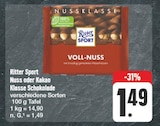 Aktuelle Schokolade Angebote bei EDEKA in Jena Aktuelles Nuss oder Kakao Klasse Schokolade Angebot bei EDEKA in Jena ab 1,49 €