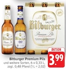 Premium Pils Angebote von Bitburger bei E center Neustadt für 3,99 €