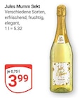 Aktuelles Sekt Angebot bei GLOBUS in Trier ab 3,99 €