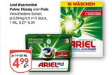 Waschmittel Pulver Angebote von Ariel bei GLOBUS Hoyerswerda für 4,99 €