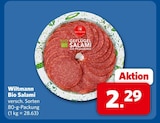 Bio Salami Angebote von Wiltmann bei combi Lingen für 2,29 €