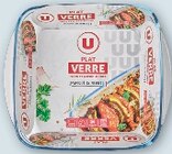 25% versés sur ma € carte U sur la gamme plats et moules en verre U - U - Super U à Rouen 25% versés sur ma € carte U sur la gamme plats et moules en verre U - U en promo chez Super U Rouen