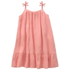 Mädchen Musselin-Kleid mit Spaghettiträgern für 13,00 € bei Ernstings family im Angebot Mädchen Musselin-Kleid mit Spaghettiträgern im aktuellen Ernstings family Prospekt
