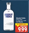 Vodka von Absolut im aktuellen E center Prospekt