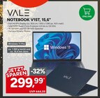 NOTEBOOK V15T, 15,6" im Angebot bei Marktkauf in Esslingen NOTEBOOK V15T, 15,6" Angebote von VALE bei Marktkauf Esslingen für 299,99 €
