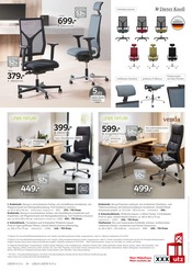 Schreibtisch im XXXLutz Möbelhäuser Prospekt in Hamm Aktueller XXXLutz Möbelhäuser Prospekt mit Schreibtisch, "First-Class-Wohnen zum Last-Minute-Preis", Seite 24