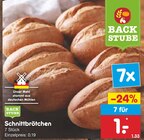 Schnittbrötchen Angebote von Backstube bei Netto Marken-Discount Amberg für 1,00 €