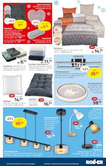 Kissen im ROLLER Prospekt "Schneeflöckchen Preis-Schöckchen" mit 16 Seiten (Oberhausen)