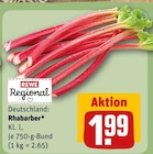 Rhabarber bei REWE im Bernsbach Prospekt für 1,99 €