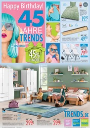 Trends Prospekt für Reken: "45 Jahre TRENDS - …und Du bekommst die Geschenke", 8 Seiten, 18.01.2025 - 07.02.2025