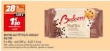 Muffins aux pépites de chocolat - Balconi - Netto Muffins aux pépites de chocolat - Balconi à 1,50 € dans le catalogue Netto