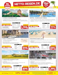 Rundreise im Netto Marken-Discount Prospekt Aktuelle Angebote auf S. 33