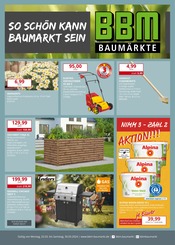 Aktueller BBM Baumarkt Baumarkt Prospekt in Syke und Umgebung, "So schön kann Baumarkt sein!" mit 16 Seiten, 25.03.2024 - 30.03.2024