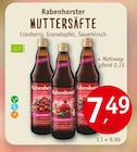 Muttersäfte Angebote von Rabenhorst bei Erdkorn Biomarkt Langenhagen für 7,49 €