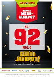 Westlotto Prospekt für Hamm: "Heute rd. 92 Mio. €", 3 Seiten, 06.11.2024 - 08.11.2024