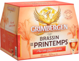 BIÈRE GRIMBERGEN BRASSIN DE PRINTEMPS - GRIMBERGEN en promo chez Auchan Hypermarché Poitiers à 8,62 €