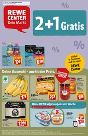 Aktueller REWE Supermarkt Prospekt in Kaufbeuren und Umgebung, "Dein Markt" mit 32 Seiten, 15.04.2024 - 20.04.2024
