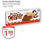 Kinder Cards im Angebot bei GLOBUS in Nettetal Kinder Cards Angebote von Ferrero bei GLOBUS Nettetal für 1,99 €