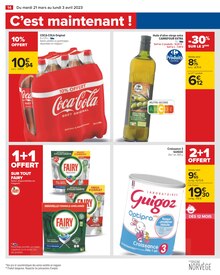 Promotion Café dans le prospectus Carrefour, valable du 21/03/2023 au 03/04/2023 Promo Café dans le catalogue Carrefour du moment à la page 14