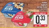 Müller im EDEKA Prospekt Joghurt mit der Ecke von müller im aktuellen EDEKA Prospekt für 0,33 €