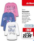 Sweatshirt Angebote von Soccx bei Lidl Lutherstadt Wittenberg für 22,99 €