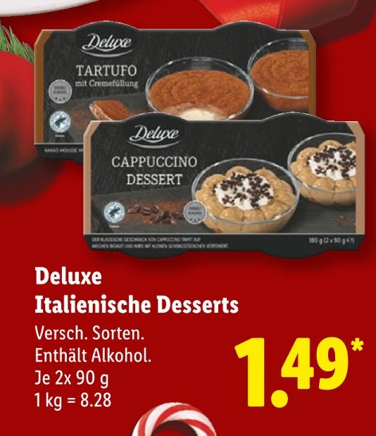 Italienische Desserts