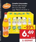 Limonaden Zitrone oder Orange von Limetto im aktuellen Netto Marken-Discount Prospekt für 6,49 €