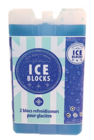 Refroidisseurs pour glacière - ICE BLOCKS - Supeco à Mons-en-Barœul Refroidisseurs pour glacière - ICE BLOCKS en promo chez Supeco Mons-en-Barœul à 0,89 €