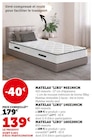Matelas "Liko" - Super U à Roanne Matelas "Liko" en promo chez Super U Roanne à 139,00 €