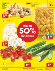 Champignons im Netto Marken-Discount Prospekt "Aktuelle Angebote" mit 59 Seiten (Duisburg)
