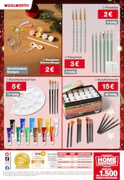 Woolworth Pinsel im Prospekt Woolworth Pinsel im Prospekt
