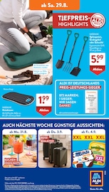 Ähnliche Picknickdecke Angebote im Prospekt "Gutes für Alle." von ALDI SÜD in Kempten Ähnliche Angebote wie Picknickdecke im Prospekt "Gutes für Alle." auf Seite 25 von ALDI SÜD in Kempten