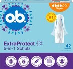 Tampons im dm-drogerie markt Prospekt Tampons ExtraProtect Super von o.b. im aktuellen dm-drogerie markt Prospekt für 6,45 €