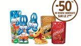 -50% de remise immédiate sur le 2ème sur Kinder / Lindt - Kinder / Lindt en promo chez Intermarché Super Nice